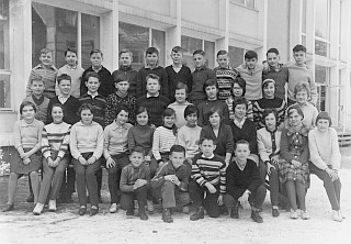 Saling 1962 mit Frau Ostertag